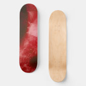 Red Nebula Skateboard | kosmisch ruimteskateboard (Voorkant)