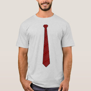 Red Necktie Shirt