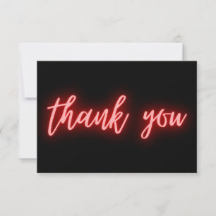 Red Neon Merci tendance