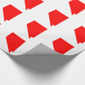 Red Nevada Cadeaupapier (Hoek)