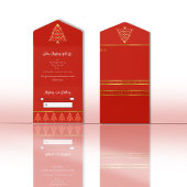 Red Noel All in One Christmas Event Uitnodiging