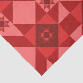 Red Nordic Star Christmas Bright Tissuepapier (Detail)