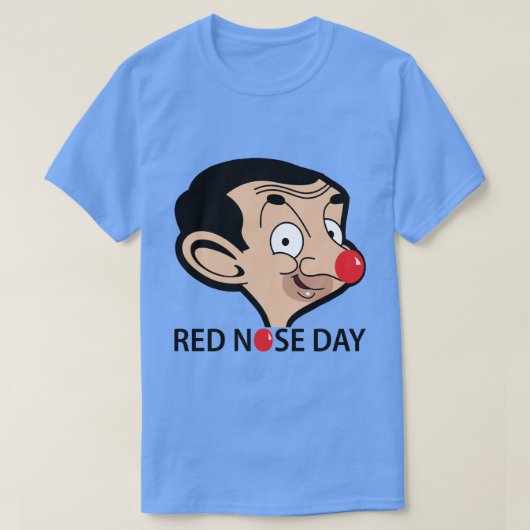 Red Nose Day Mr. Been Comic Relief Tshirt (Design voorkant)