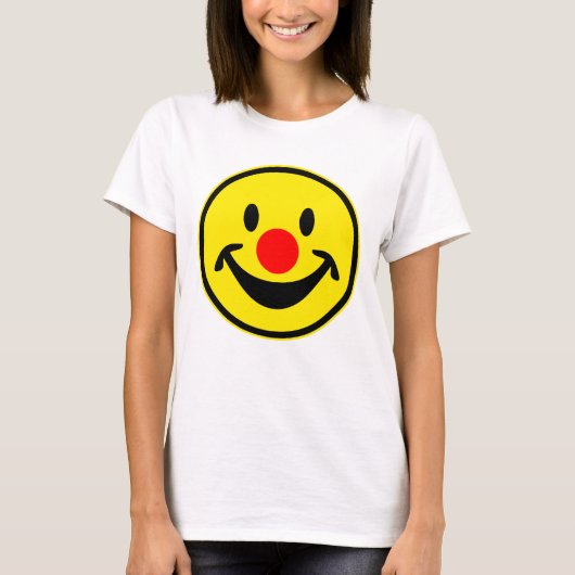 Red Nose - geel + uw ideeën T-shirt (Voorkant)