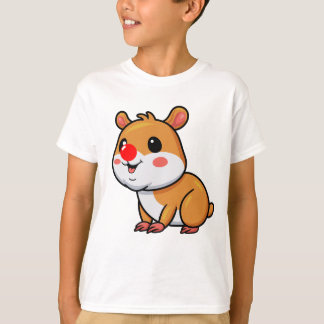 Red Nose Hamster Funny Day 2025 T-shirt