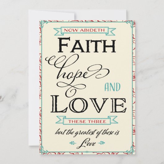 Red Oak verlaat land bruiloft uitnodiging (Achterkant)