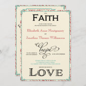 Red Oak verlaat land bruiloft uitnodiging (Voorkant / Achterkant)