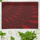 Red Octopus Tentacles Kitchen Towel Theedoek (Gevouwen)