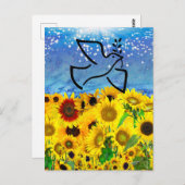 Red Oekraïne! Briefkaart (Voorkant / Achterkant)