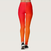 Red Ombre Leggings (Achterkant)