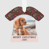 Red One Line Art Chien Animaux de compagnie photo  (dos)