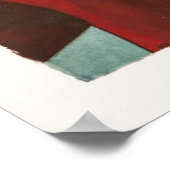 Red One Second Noise Poster (Hoek)