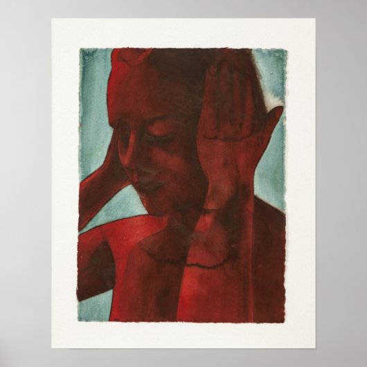 Red One Second Noise Poster (Voorkant)