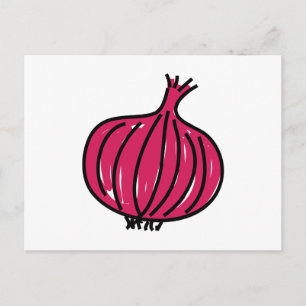 Red Onion Briefkaart