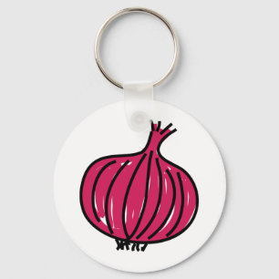 Red Onion Sleutelhanger