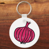 Red Onion Sleutelhanger (Voorkant)