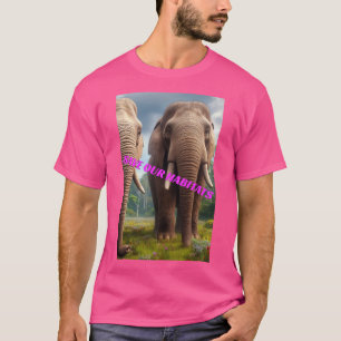 RED ONZE HABITATS T-SHIRT