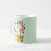 Red onze planeet - dag van de Aarde Koffiemok (Voorkant links)