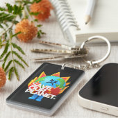 Red onze planeet sleutelhanger (Voorkant Rechts)