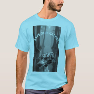 Red onze wateren t-shirt