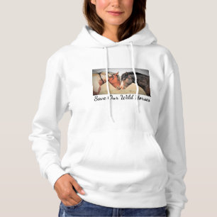 Red onze wilde paarden hoodie