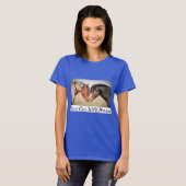 Red onze wilde paarden T-shirt (Voorkant volledig)