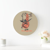 Red orangutan grote klok (Huis)