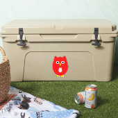 Red Owl Design Sticker (Koeler)