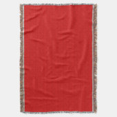 Red Paisley Deken (Voorkant Verticaal)