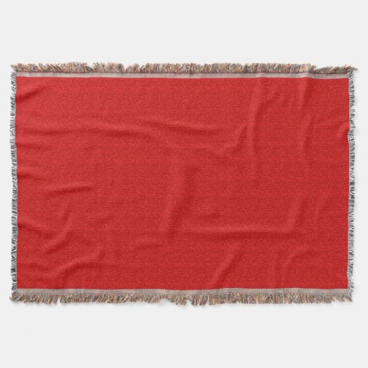 Red Paisley Deken (Voorkant)
