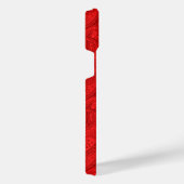 Red Paisley iPhone Hoesje (Rechterkant)