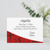 Red paisley Muslim merci (Debout devant)