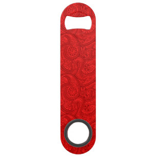 Red Paisley Speed Flessenopener