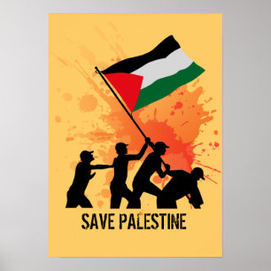 Red Palestina Poster