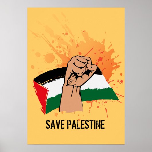 Red Palestina Poster (Voorkant)