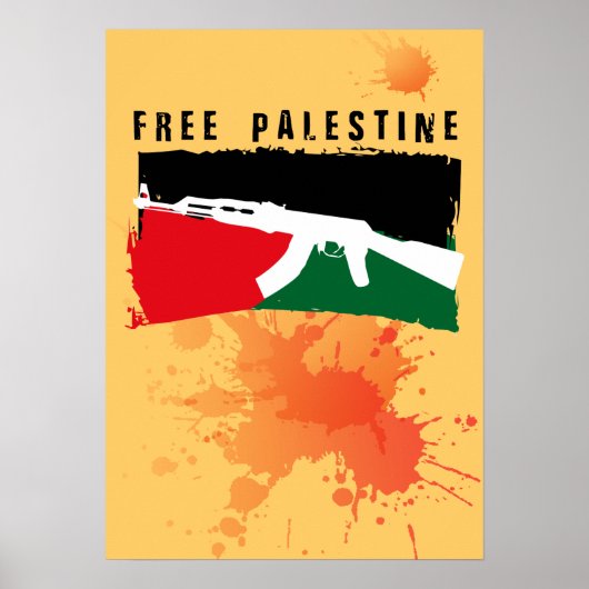 Red Palestina Poster (Voorkant)