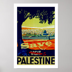 Red Palestina Poster