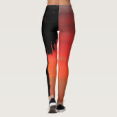 RED-palmboom Leggings (Achterkant)