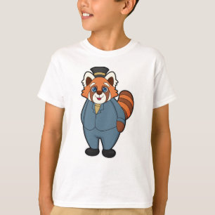 Red Panda als Groom met Pet T-shirt