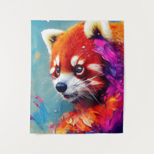 Red Panda Animal Discovery Adventure Natuur Wandkleed