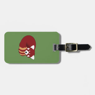 Red Panda Bagagelabel