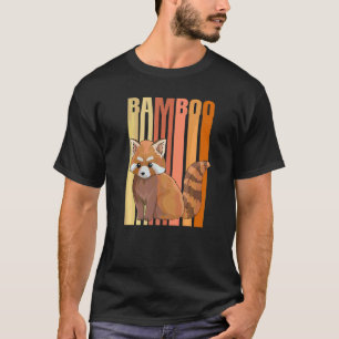 Red Panda Bamboo voor een Rode Panda T-shirt