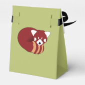 Red Panda Bedankdoosjes (Achterkant)