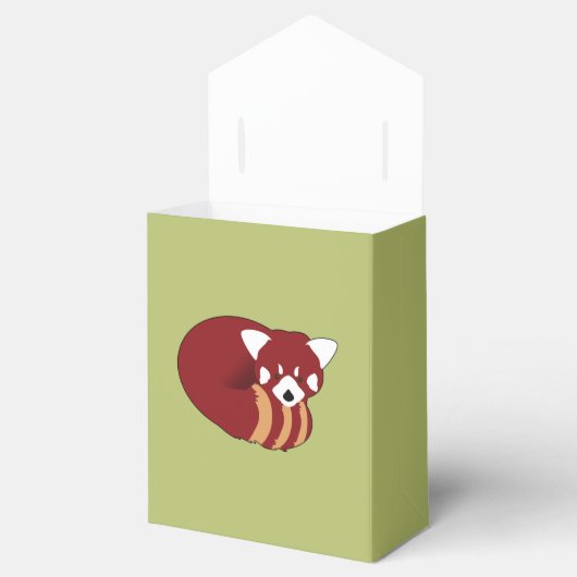 Red Panda Bedankdoosjes (Geopend)