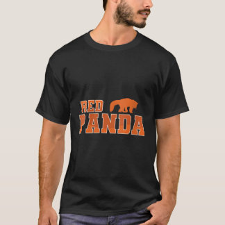 Red Panda Beer Cat Bamboo Ailuridae T-shirt