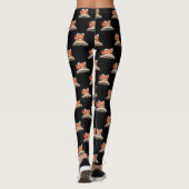 Red Panda Book Lover Leggings (Achterkant)