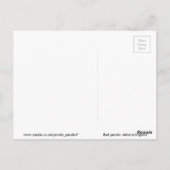 Red Panda Briefkaart (Achterkant)