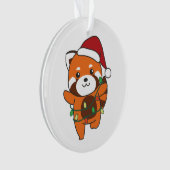 Red Panda Christmas Winter Animals Red Pandas (devant)