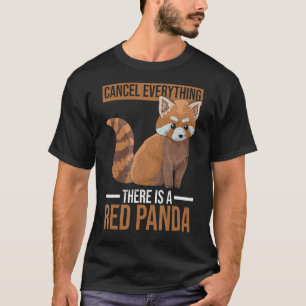 Red Panda citaat voor een rode Panda T-shirt