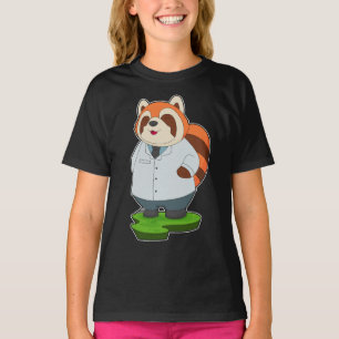 Red Panda Doctor T-shirt